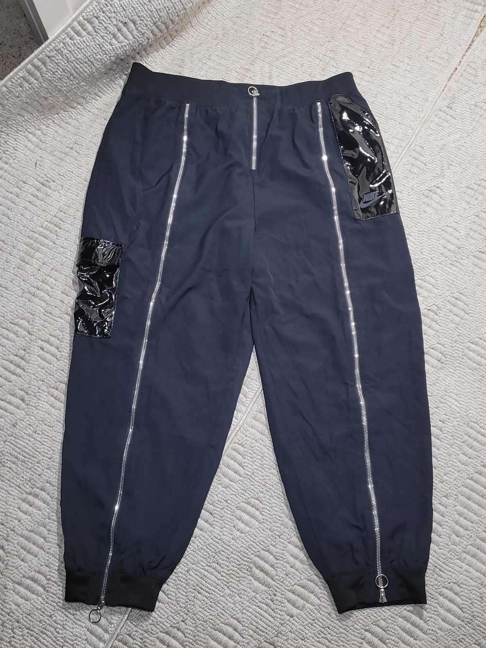 Nike Black Icon Clash Woven Pants Joggers Sportswear XL - Picture 4 of 15